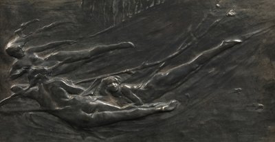 Opuštěný dům, první odlitek 1900 (bronz) od Gilbert Bayes