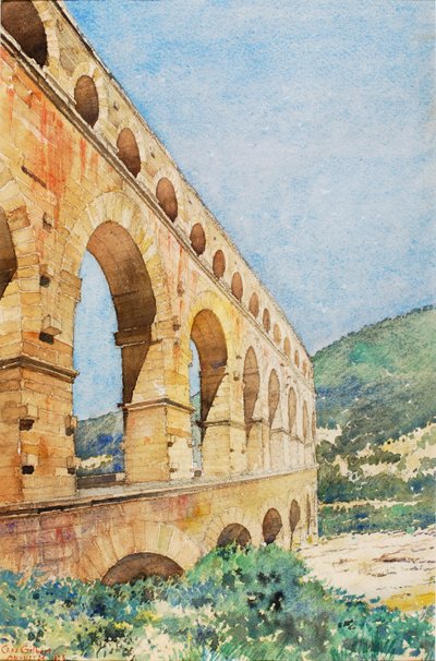 Pont du Gard, Francie od Gilbert Cass