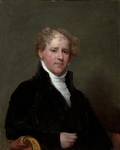Charles Davis (1777–1821), kolem 1808-09 (olej na dřevěné desce) od Gilbert Stuart
