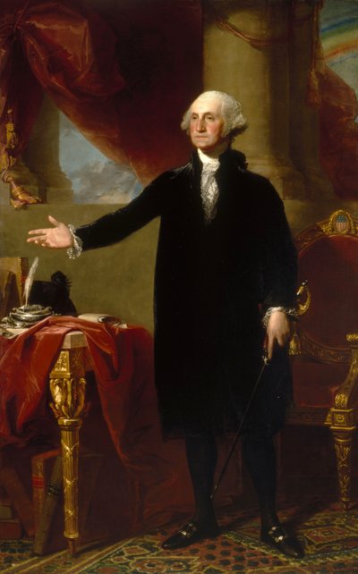 George Washington (portrét Lansdowne) od Gilbert Stuart