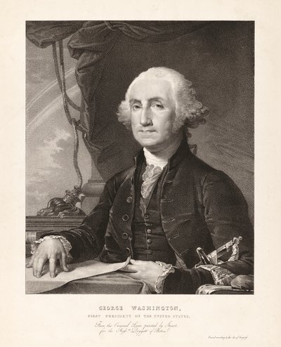 George Washington od Gilbert Stuart