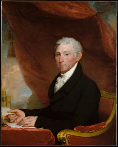 James Monroe od Gilbert Stuart
