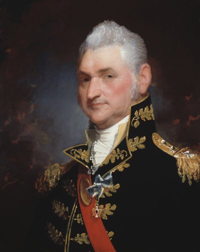 Generálmajor Henry Dearborn, 1812 od Gilbert Stuart