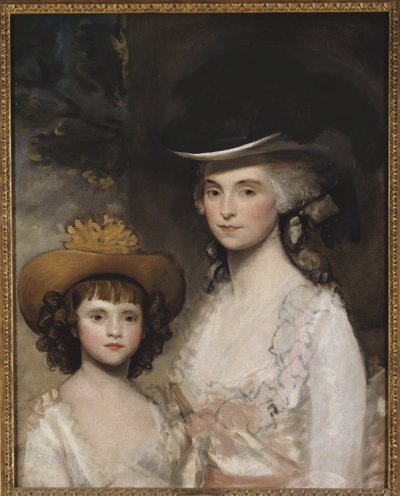 Paní Bladesová a její dcera od Gilbert Stuart