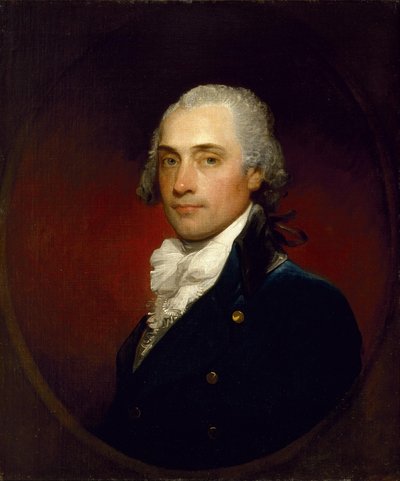 Portrét Johna Vaughana od Gilbert Stuart