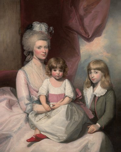 Portrét rodiny od Gilbert Stuart