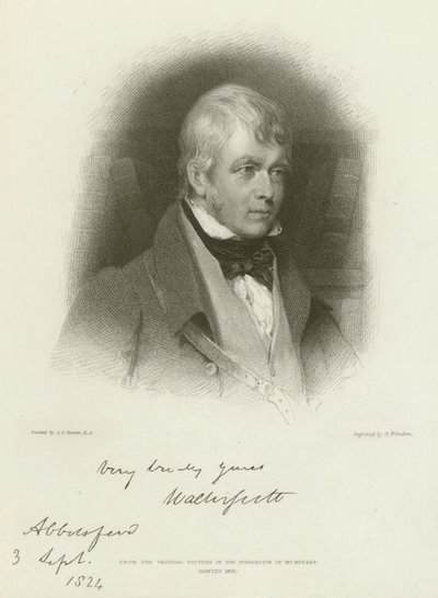 Sir Walter Scott od Gilbert Stuart Newton