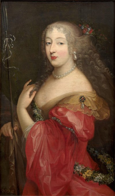 "La Grande Mademoiselle jako pastýřka od Gilbert de Seve