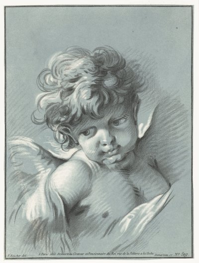 Putto Obálky lásky od Gilles Demarteau