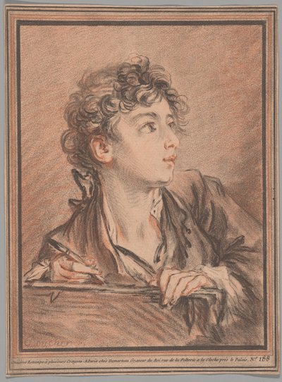 Mladý kreslíř od Gilles Demarteau