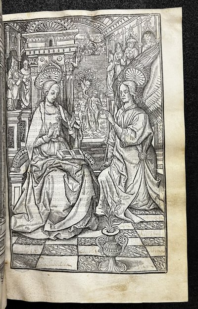 Kniha hodin, užívání Říma (Heures a lusaige de Romme) od Gilles Hardouyn