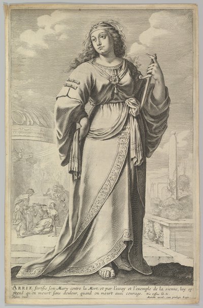 Arrie, 1647. Tvůrci: Gilles Rousselet, Abraham Bosse. od Gilles Rousselet and Abraham Bosse