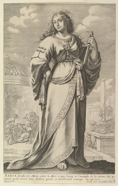 Arrie, 1647. Tvůrci: Gilles Rousselet, Abraham Bosse. od Gilles Rousselet and Abraham Bosse