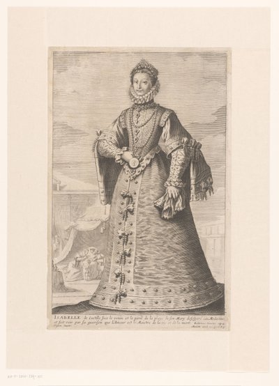 Portrét Isabely Kastilské od Gilles Rousselet