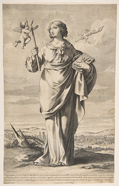 St. Genevieve.n.d. od Gilles Rousselet