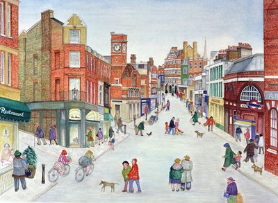 Heath Street, Hampstead od Gillian Lawson