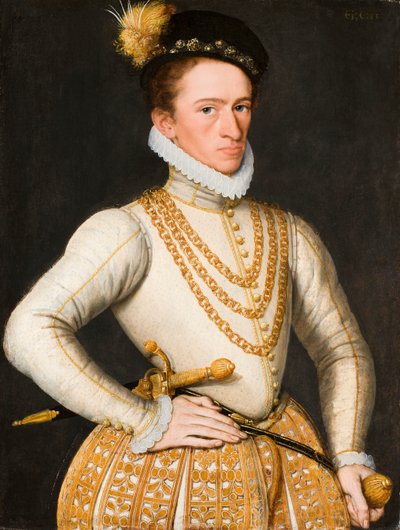 Portrét neznámého šlechtice, 1575. od Gillis Claeissens