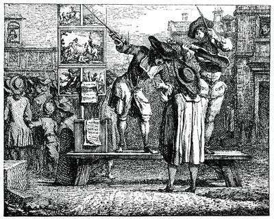Fair Parade, 1885. od Gillot