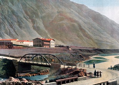 Stanice v Lars na Georgian Military Road, c1890. od Gillot