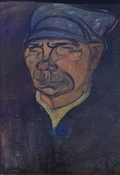 Hlava rybáře, rybář z Burana od Gino Rossi