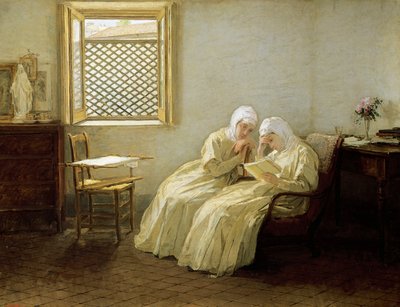Romantika v klášteře od Gioacchino Toma