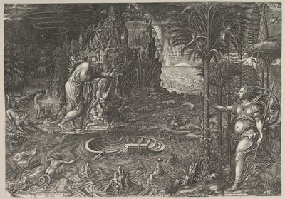 Alegorie života, 1561. od Giorgio Ghisi