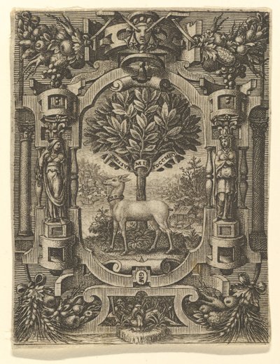 Znak Lucrezia Gonzaga, před 1566. od Giorgio Ghisi