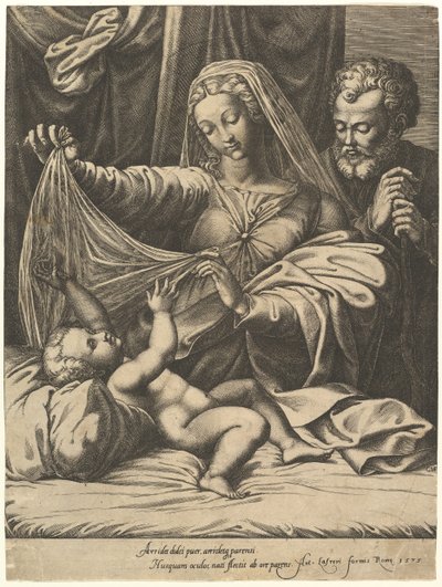Madona z Loreta v roce 1575. od Giorgio Ghisi