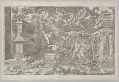 Ezechielova vize, 1554. od Giorgio Ghisi