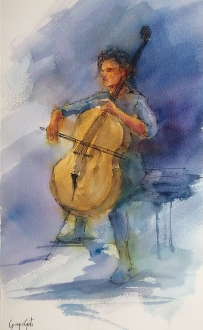Klidné violoncellové vystoupení od Giorgio Gosti