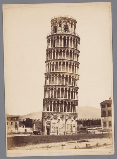 Věž v Pise od Giorgio Sommer (attributed to)