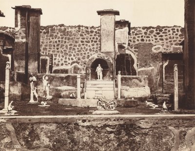 Dům Marca Lucretia, Pompeje Dům Marca Lucretia, Pompeje, kolem roku 1870. od Giorgio Sommer