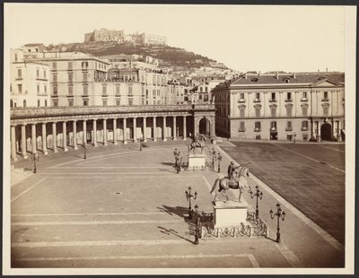 Neapol, Largo Palazzo od Giorgio Sommer