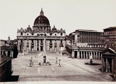 Bazilika S. Pietro, Vatikán od Giorgio Sommer