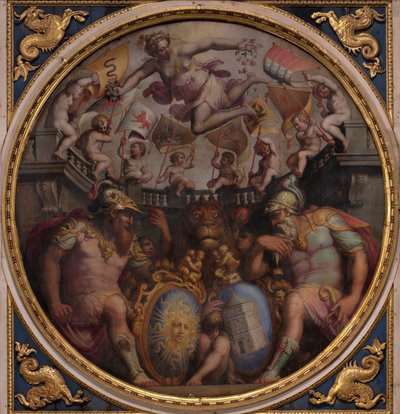 Alegorie čtvrtí San Giovanni a Santa Maria Novella, 1563-1565 od Giorgio Vasari