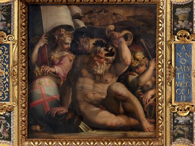 Alegorie Romagna od Giorgio Vasari