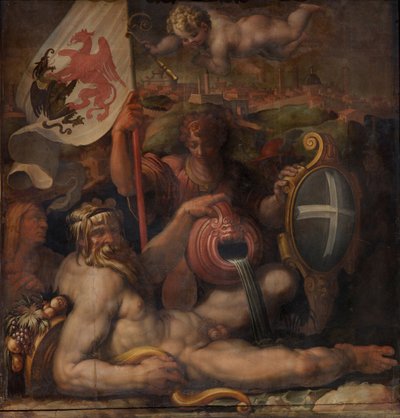 Alegorie Volterry, 1563-1565 od Giorgio Vasari