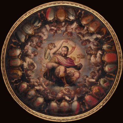 Apoteóza Cosima I. de Medici, 1563-1565 od Giorgio Vasari