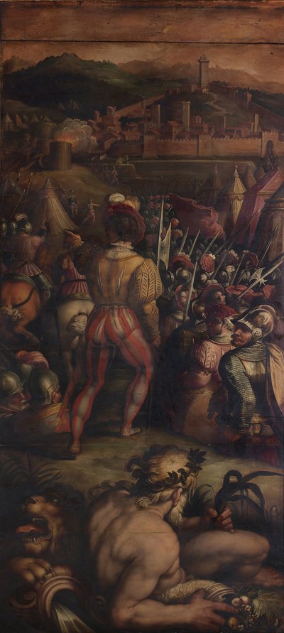 Zajetí Vicopisana, 1563-1565 od Giorgio Vasari