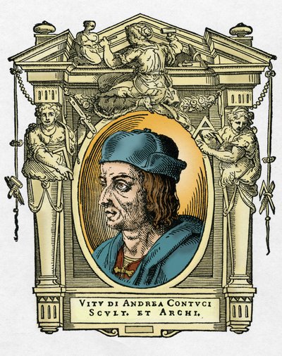 Portrét Jacopo Sansovino od Giorgio Vasari