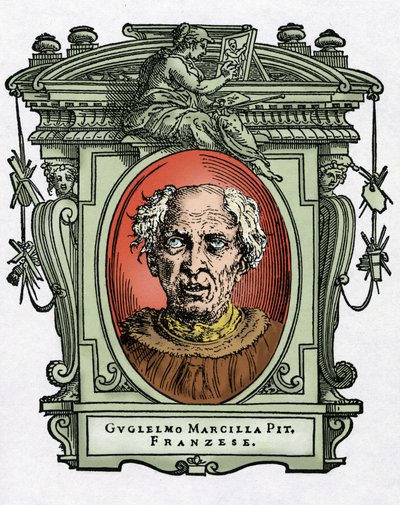 Portrét Viléma z Marcillatu od Giorgio Vasari