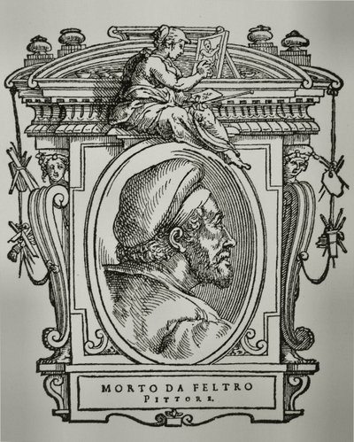 Portrét Morta da Feltre od Giorgio Vasari