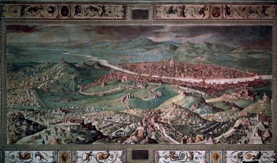 Obléhání Florencie od Giorgio Vasari