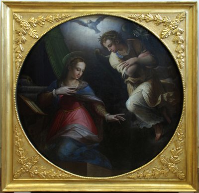 Zvěstování, 1570-1571 od Giorgio Vasari