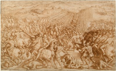 Bitva u Marciana, 70. léta 16. století od Giorgio Vasari