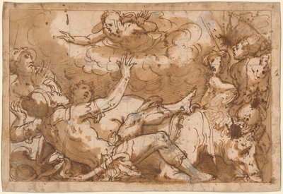 Obrácení svatého Pavla od Giorgio Vasari