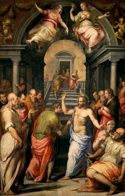 Nevěra svatého Tomáše, 1572 od Giorgio Vasari