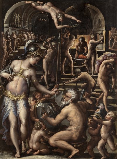 Pec sopky, 1563-1565 od Giorgio Vasari