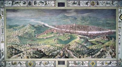 Obléhání Florencie od Giorgio Vasari