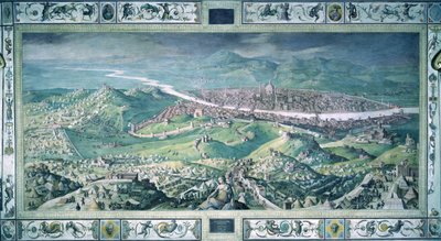 Obléhání Florencie od Giorgio Vasari